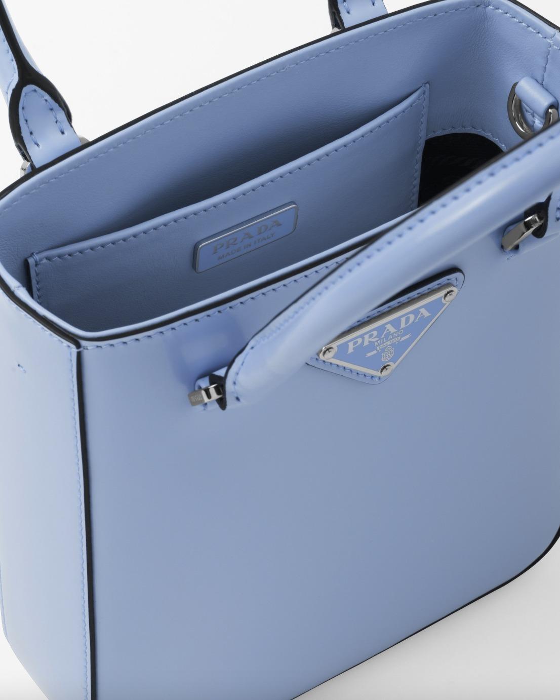 プラダ PRADA スモール ブラッシュドレザー トートバッグ 1BA331_ZO6_F02TG_V_OOO