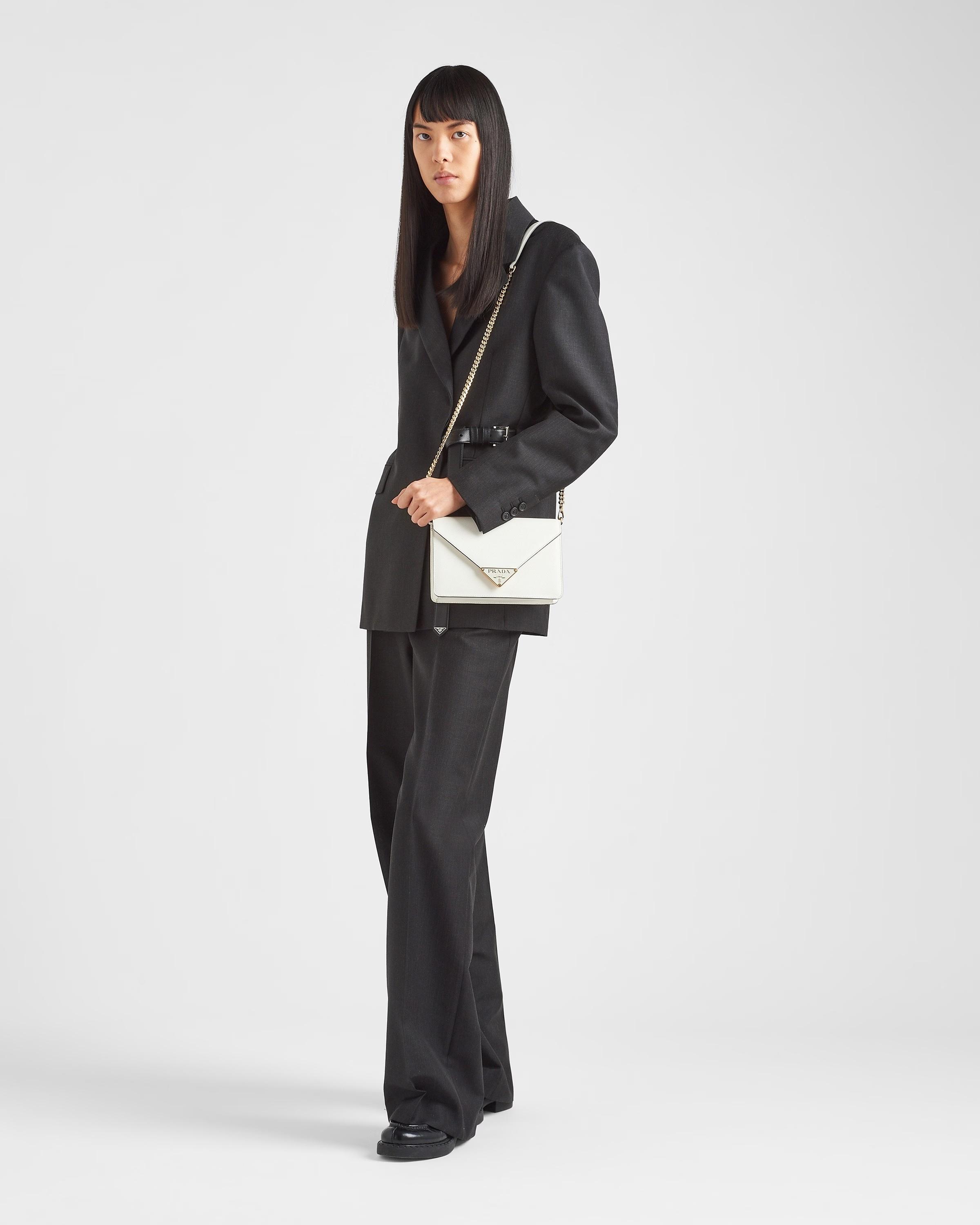 プラダ PRADA サフィアーノレザー ショルダーバッグ 1BD318_NZV_F0009_V_CTO