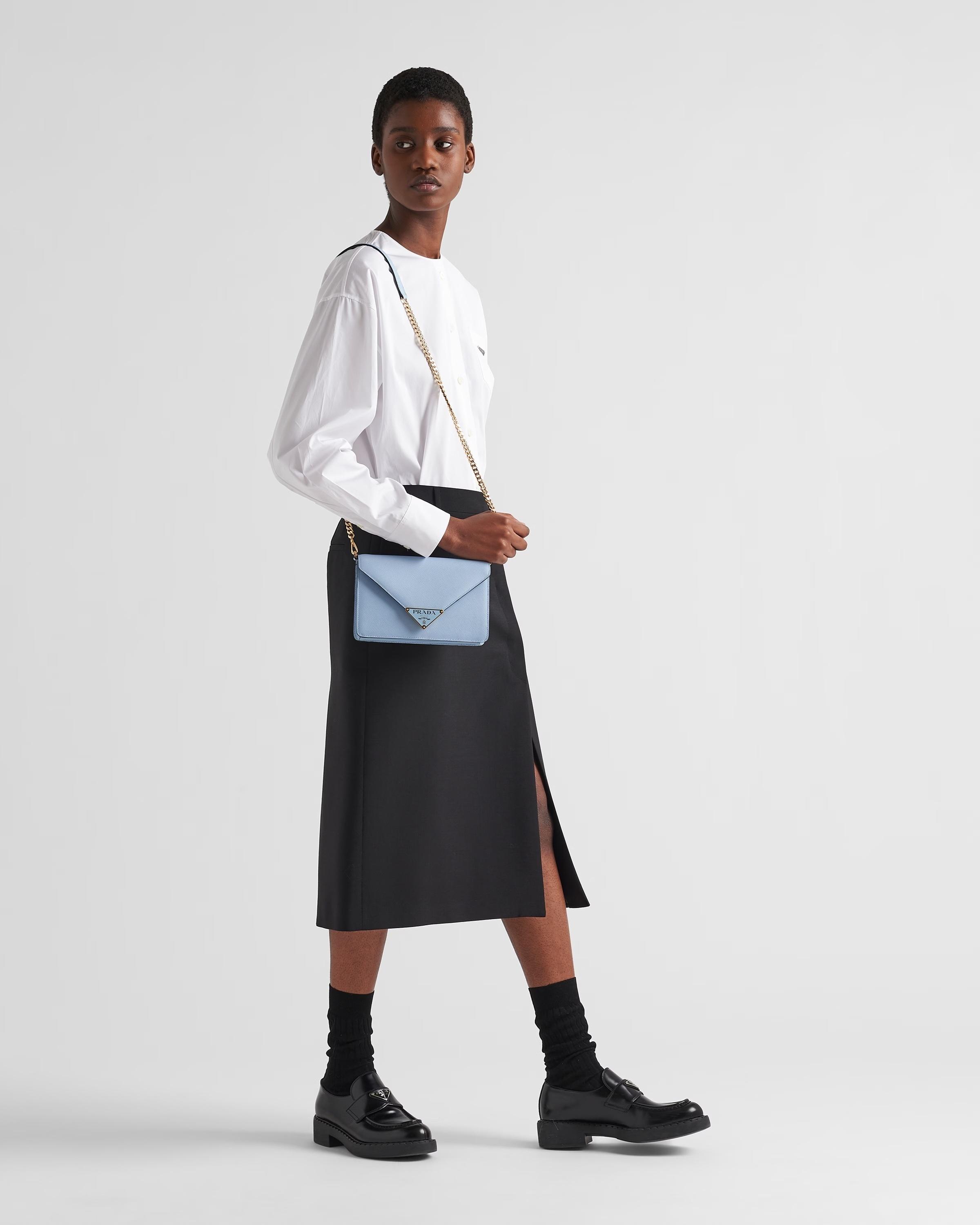 プラダ PRADA サフィアーノレザー ショルダーバッグ 1BD318_NZV_F0076_V_CTO