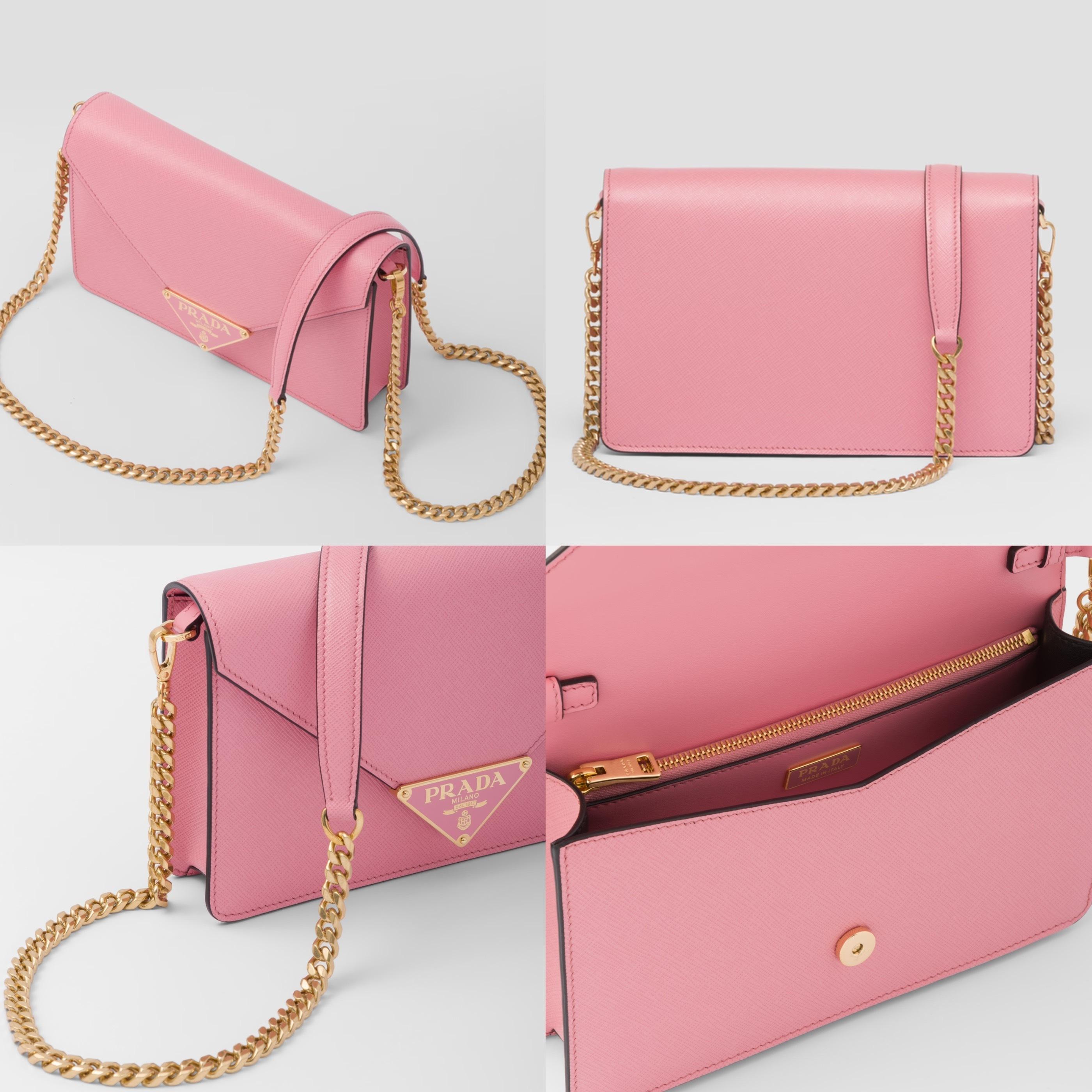 プラダ PRADA サフィアーノレザー ショルダーバッグ 1BD318_NZV_F0458_V_CTO