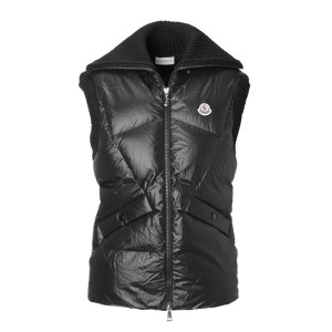 モンクレール MONCLER ダウン切り替え ベスト ジレ ブラック 9i00002 m2089 999