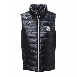 モンクレール MONCLER ダウンベスト ジレ ブルー bakuro 1a00087 595zj 778