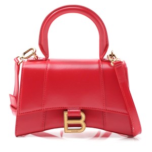 バレンシアガ ハンドバッグ 2WAY レッド レディース ギフト プレゼント レザー 本革 592833 1jh1m 6406