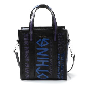 バレンシアガ トートバッグ 2WAY ブラック レディース ギフト プレゼント レザー 本革 BAZAR バザール ARENA 513989 0vs1n 1071​