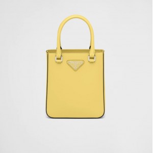 プラダ PRADA スモール ブラッシュドレザー トートバッグ 1BA331_ZO6_F0ZNZ_V_OOO