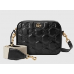 グッチ GUCCI GGマトラッセ レザー スモール バッグ ブラック 702234 UM8HG 1046