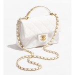 シャネル CHANEL トップハンドル ミニ フラップバッグ AS4679 B15558 10601