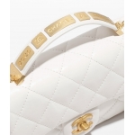 シャネル CHANEL トップハンドル ミニ フラップバッグ AS4679 B15558 10601