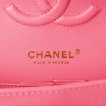 シャネル CHANEL マトラッセ クラシック レディース ショルダーバッグ 25cm ピンク ゴールド金具 A01112