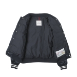 モンクレール MONCLER ダウンブルゾン ブルー レディース dives 1a00013 596x8 742