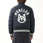 モンクレール MONCLER ダウンブルゾン ブルー レディース dives 1a00013 596x8 742