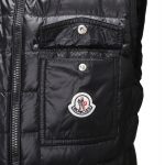 モンクレール MONCLER ダウンベスト ジレ ブラック glygos 1a00028 595zz 999