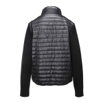 モンクレール MONCLER ダウンジャケット ダウン切り替え カーディガン ブラック 9b00017 m1131 999