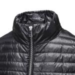 モンクレール MONCLER ダウンジャケット ダウン切り替え カーディガン ブラック 9b00017 m1131 999