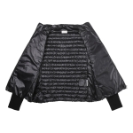 モンクレール MONCLER ダウンジャケット ダウン切り替え カーディガン ブラック 9b00017 m1131 999