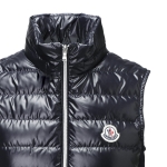 モンクレール MONCLER ダウンベスト ジレ ブルー bakuro 1a00087 595zj 778