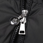 モンクレール MONCLER ダウン入りジップパーカ ブラック レディース 9b00025 m1241 999