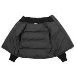 モンクレール MONCLER ダウン入りジップパーカ ブラック レディース 9b00025 m1241 999