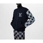 ルイヴィトン LV ウールアンド レザー トラックトップ 1AFAO1