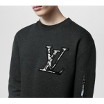 Louis Vuitton コットンクルーネックトップス グレー 1AFAZG