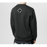Louis Vuitton コットンクルーネックトップス グレー 1AFAZG