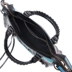 バレンシアガハンドバッグ 2WAY ブラック レディース レザー 本革 ギフト プレゼント GRAFFITI CLASSIC MINI CITY 300295 0fe1t 1060​
