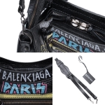 バレンシアガハンドバッグ 2WAY ブラック レディース レザー 本革 ギフト プレゼント GRAFFITI CLASSIC MINI CITY 300295 0fe1t 1060​