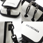 バレンシアガ EXPLORER CRO B POUCH ボディバッグ【ホワイト】 593329 DB9C5 9000