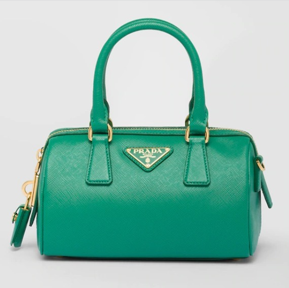 プラダ激安 PRADA ショルダーバッグ 2Wayバッグ レザー マンゴー 1BB846_NZV_F0458_V_XOO
