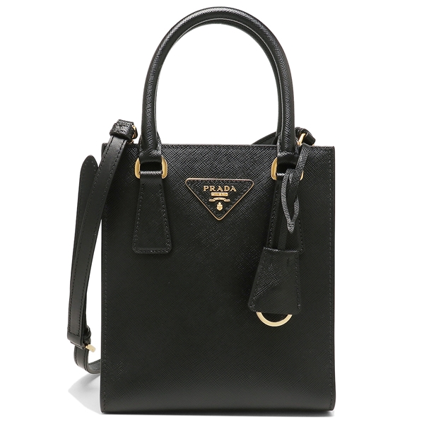 プラダPRADA スロゴ サフィアーノレザー ショルダーバッグ ハンドバッグ 1BA358_NZV_F0002_V_OOO