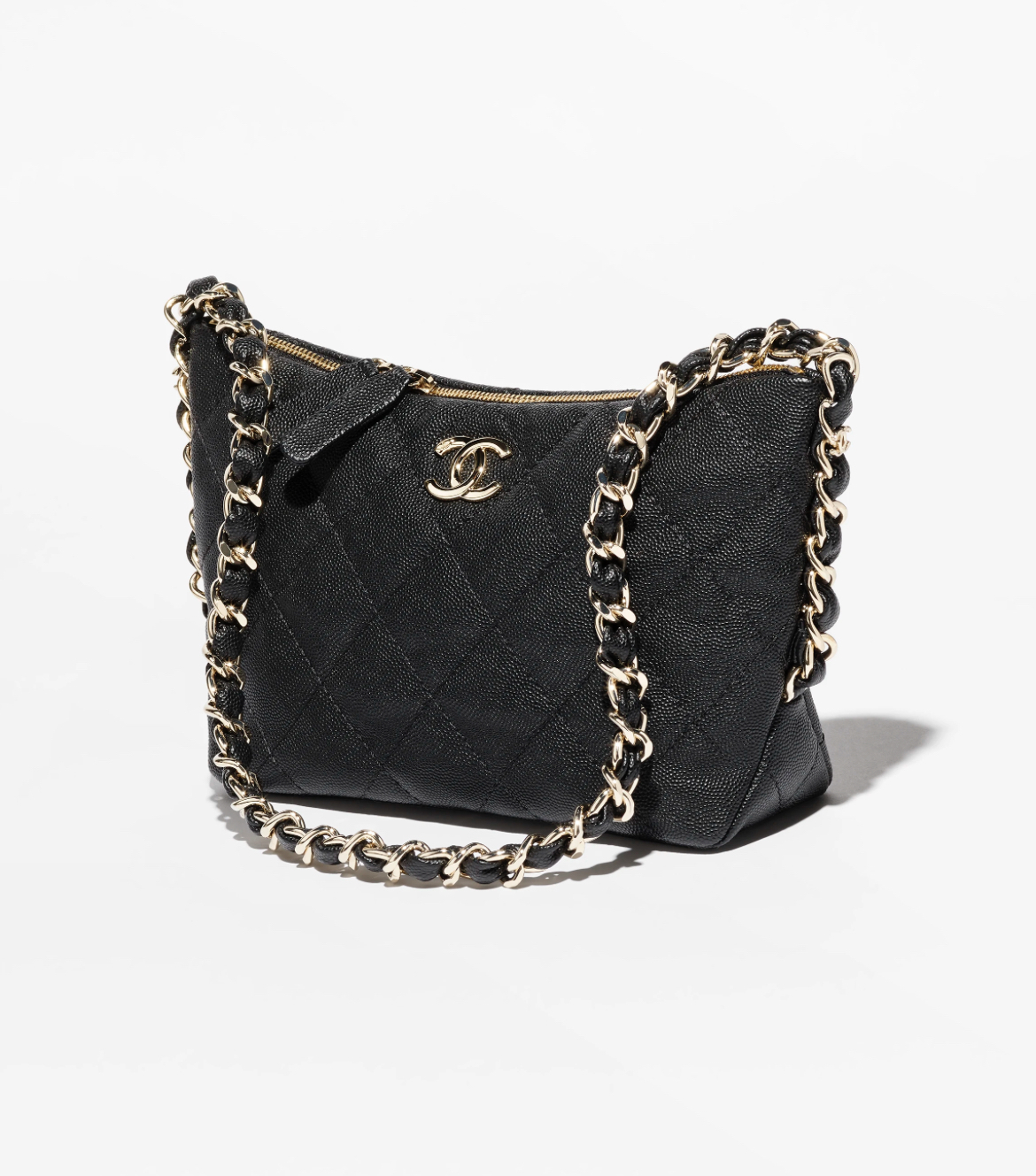 シャネル CHANEL スモール ホーボー バッグ カーフスキン AS4320 B15551 94305