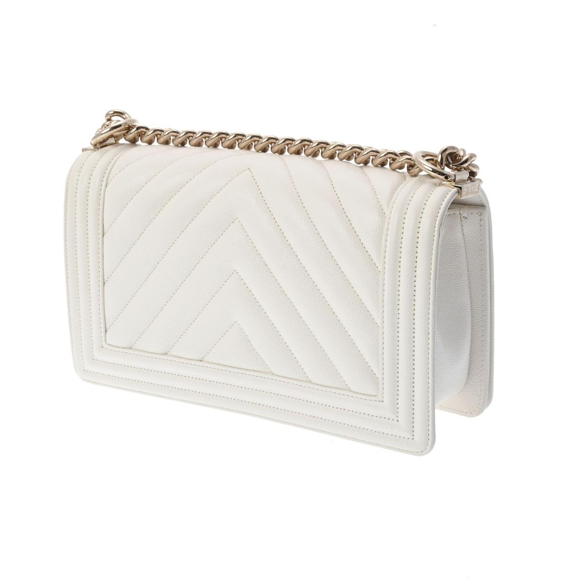 シャネル CHANEL ボーイシャネル ボーイシャネル チェーンショルダー 25cm A67086