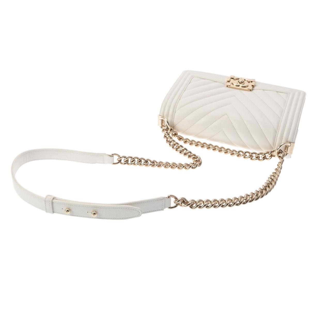 シャネル CHANEL ボーイシャネル ボーイシャネル チェーンショルダー 25cm A67086