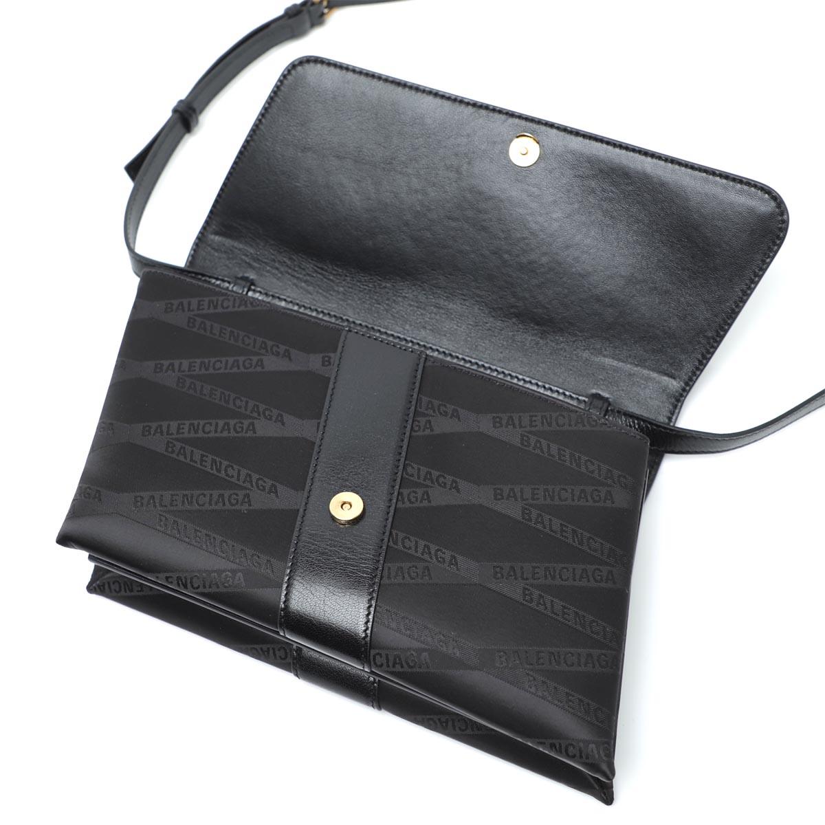 バレンシアガ BALENCIAGA ショルダーバッグ ブラック レディース ギフト プレゼント 580161 9291m 1000 SHIFT M シフト