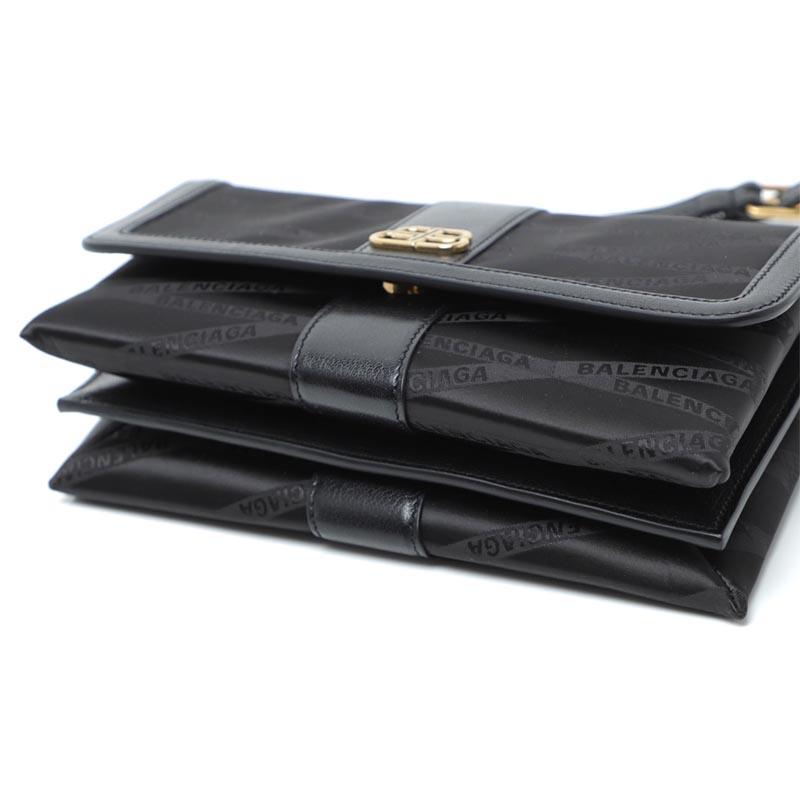 バレンシアガ BALENCIAGA ショルダーバッグ ブラック レディース ギフト プレゼント 580161 9291m 1000 SHIFT M シフト