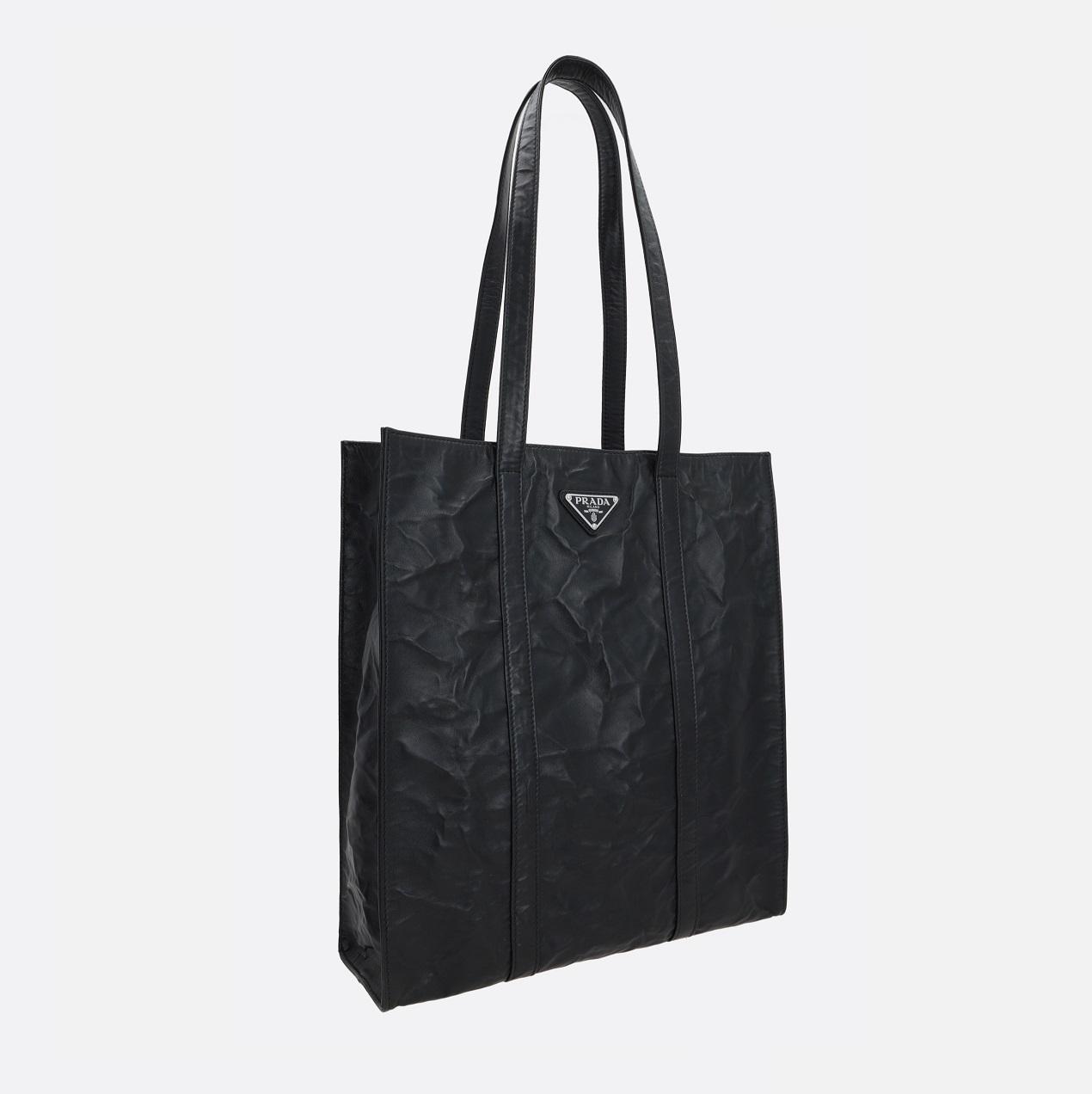 プラダ PRADA ナッパアンティーク スモール トートバッグ 1BG459 UVL F0002 V OOO