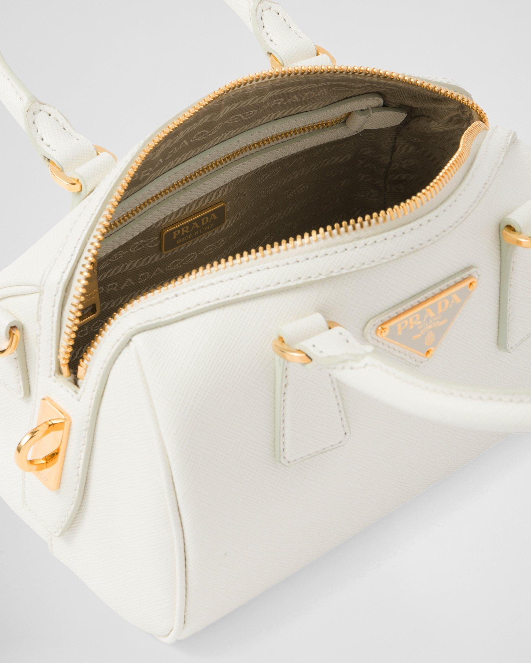 プラダ PRADA ショルダーバッグ 2Wayバッグ レザー ホワイト 1BB846_NZV_F0009_V_XOO