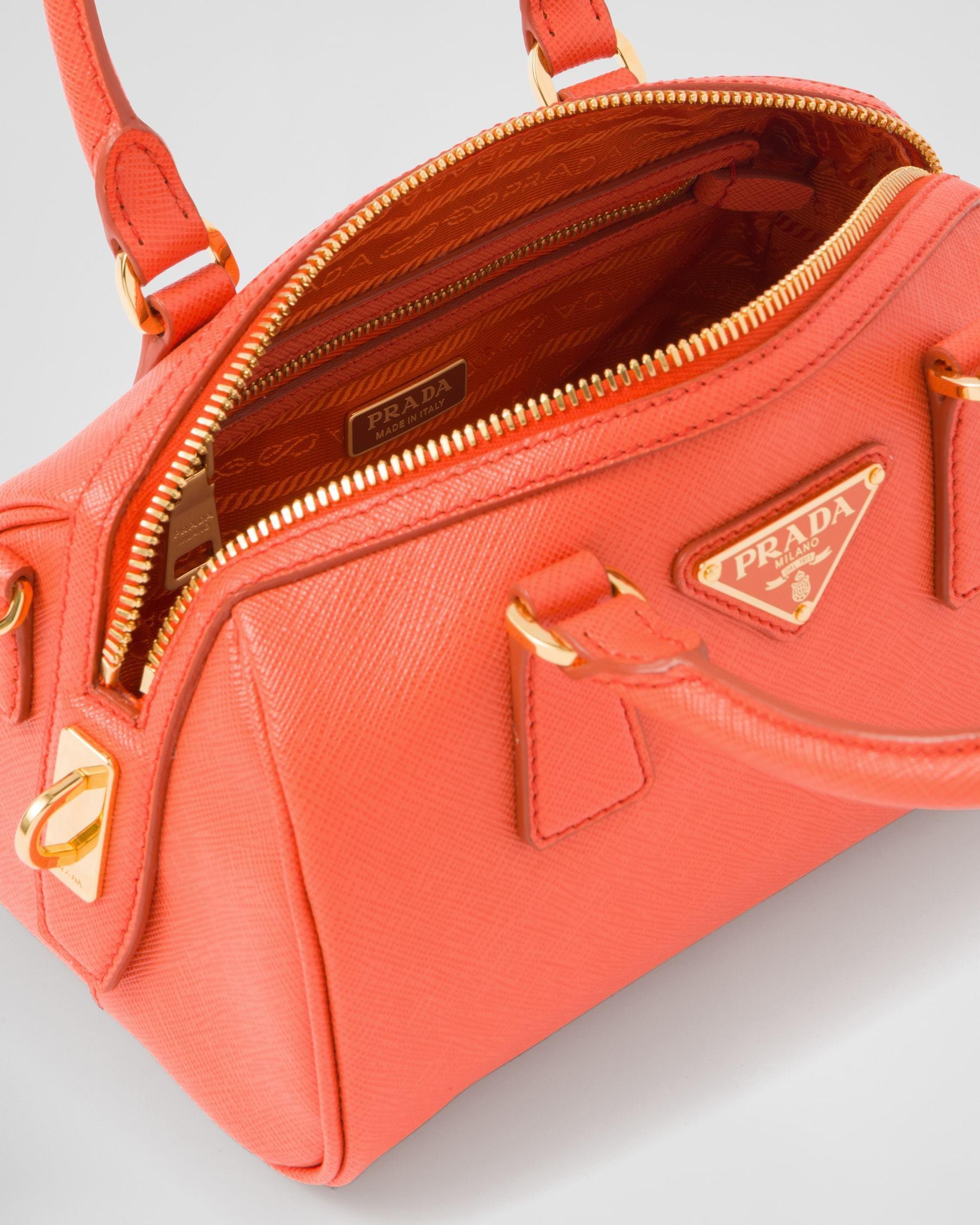 プラダ PRADA ショルダーバッグ 2Wayバッグ レザー オレンジ 1BB846_NZV_F0049_V_XOO