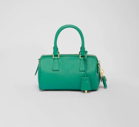 プラダ激安 PRADA ショルダーバッグ 2Wayバッグ レザー マンゴー 1BB846_NZV_F0458_V_XOO