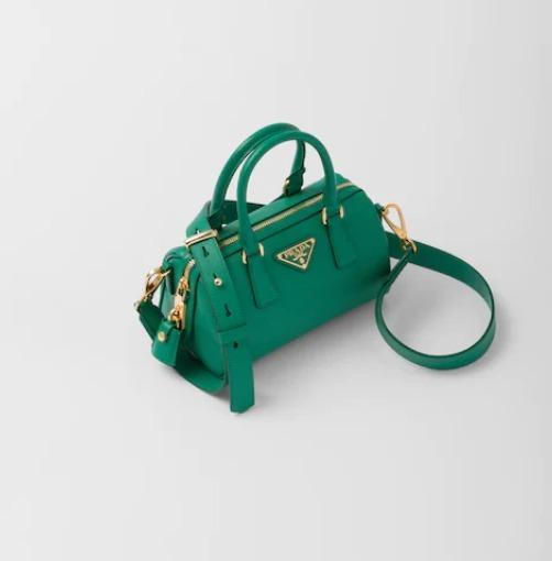 プラダ激安 PRADA ショルダーバッグ 2Wayバッグ レザー マンゴー 1BB846_NZV_F0458_V_XOO