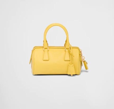 プラダ PRADA ショルダーバッグ 2Wayバッグ レザー イエロー 1BB846_NZV_F0377_V_XOO