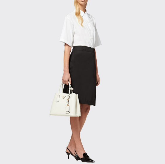 プラダ代引 PRADA 2WAYバッグ ドゥーブレ スモールバッグ ブラック 1BG887_2A4A_F0G3Z_V_OOO