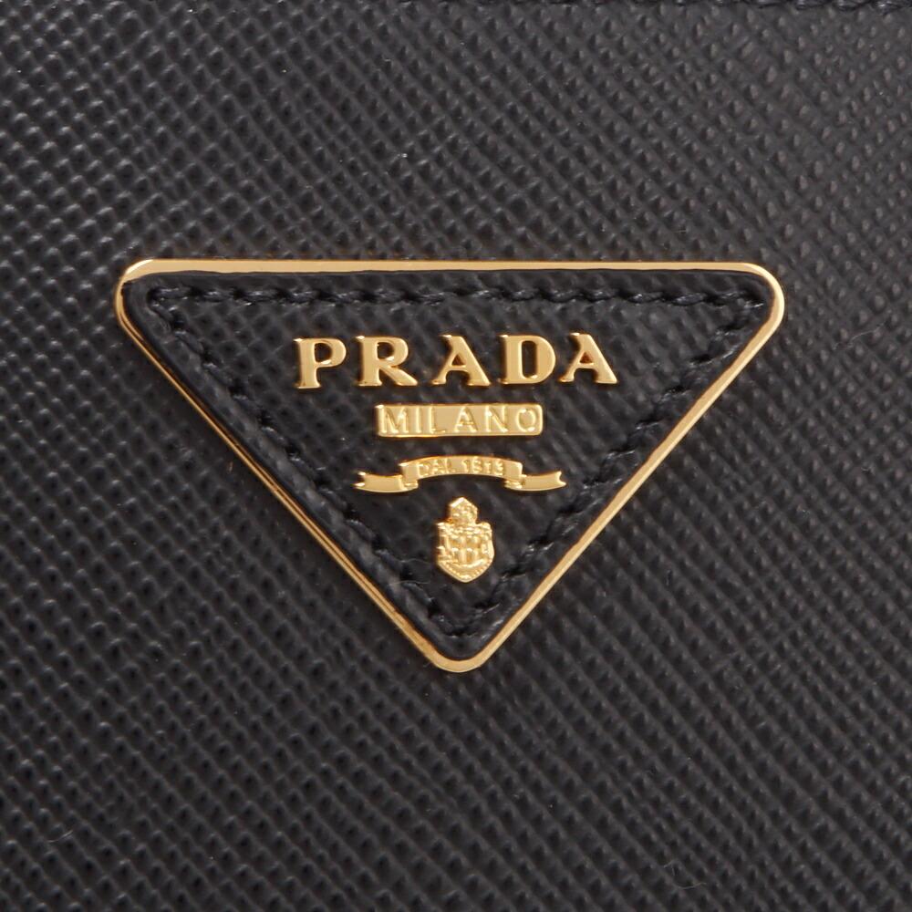 プラダ PRADA 2WAYバッグ ドゥーブレ スモールバッグ ブラック 1BG887 2A4A OOO F0LJ4