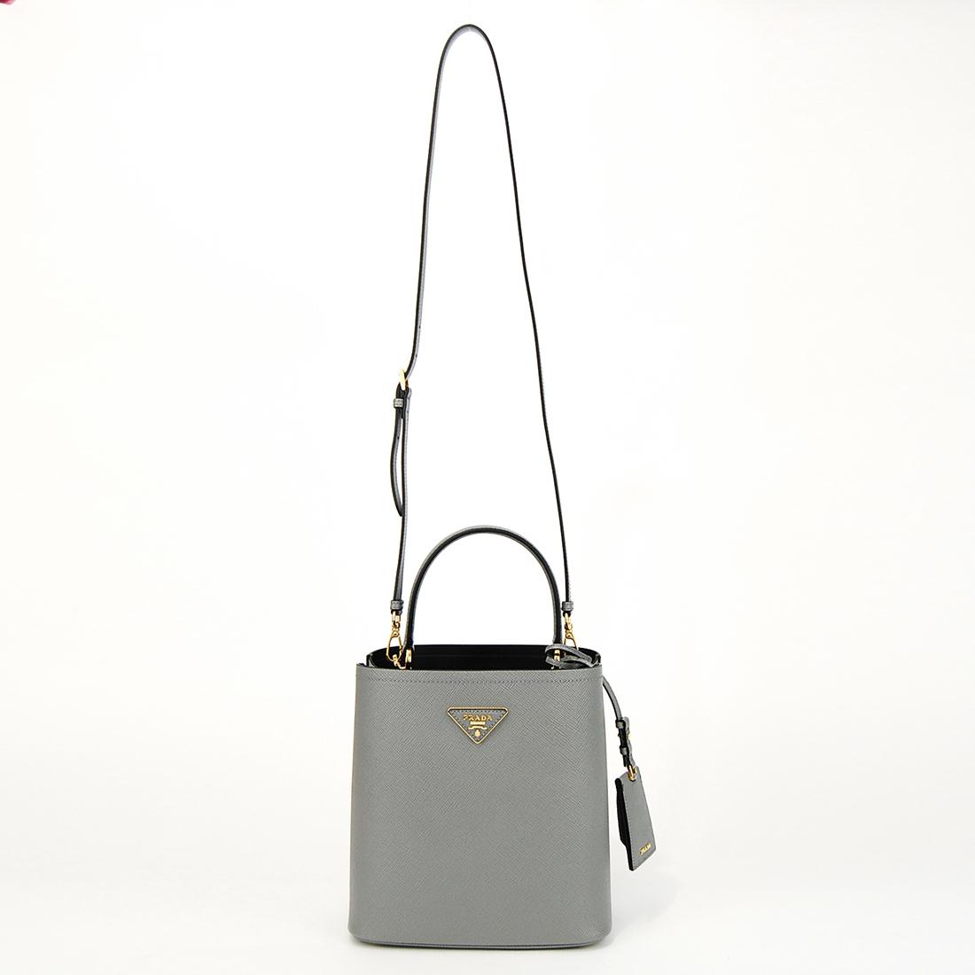 PRADA プラダ パニエ サフィアーノレザーバッグ 1BA212 OOO 2ERX F01T3