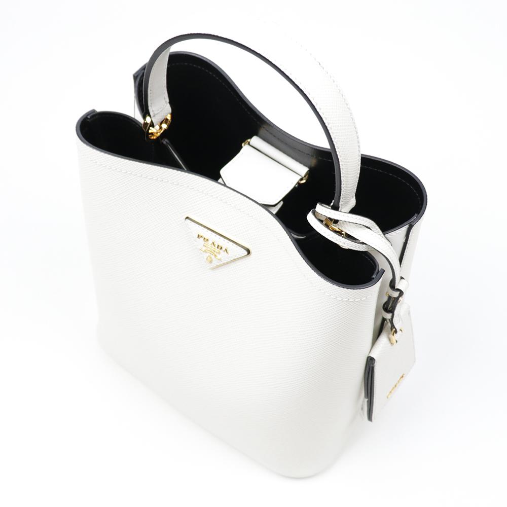 PRADA プラダ パニエ サフィアーノレザーバッグ 1BA212 OOO 2ERX F0009
