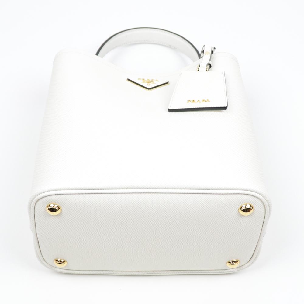 PRADA プラダ パニエ サフィアーノレザーバッグ 1BA212 OOO 2ERX F0009