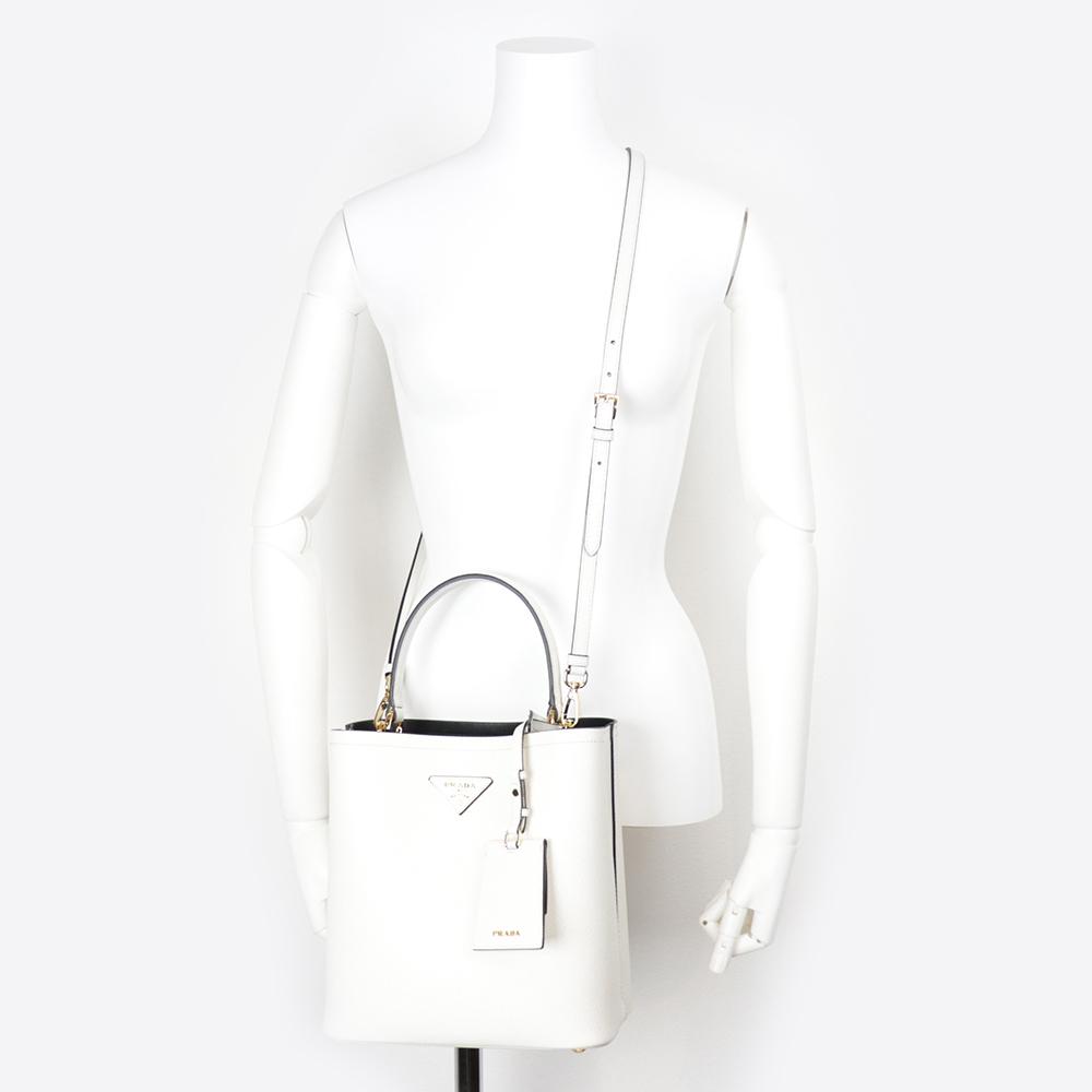 PRADA プラダ パニエ サフィアーノレザーバッグ 1BA212 OOO 2ERX F0009