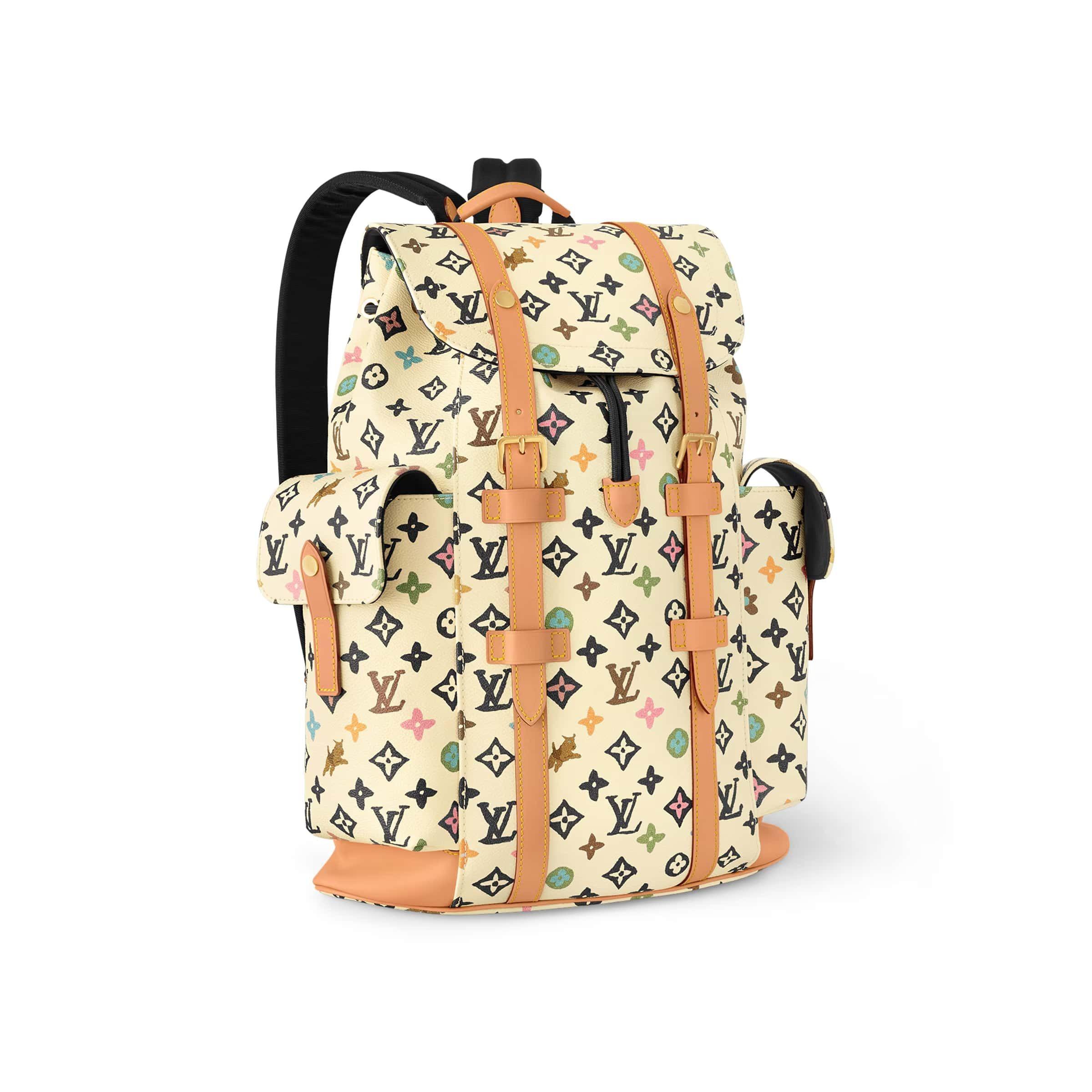 ルイヴィトン Louis Vuitton クリストファーMM リュック モノグラム ホワイト M25240