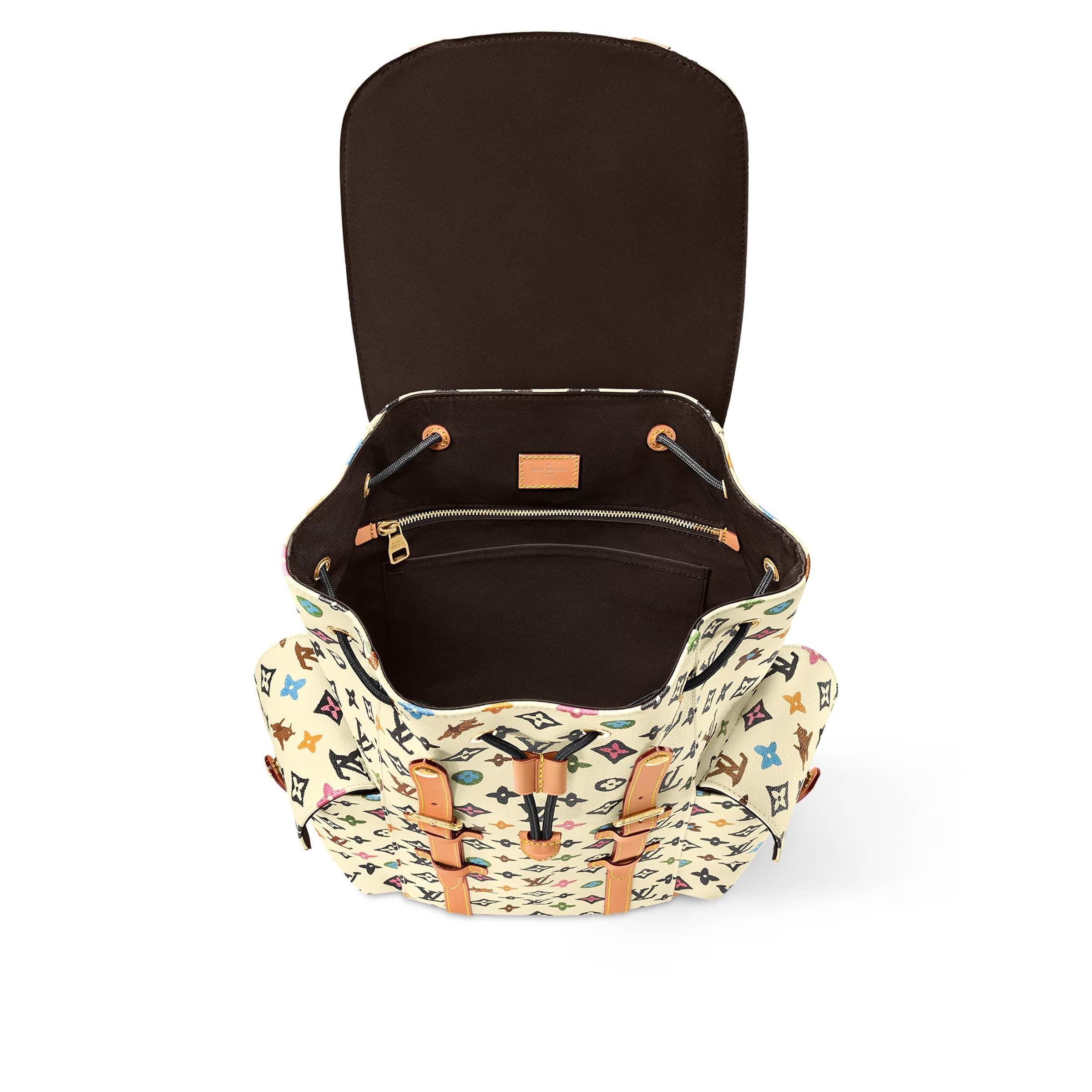 ルイヴィトン Louis Vuitton クリストファーMM リュック モノグラム ホワイト M25240