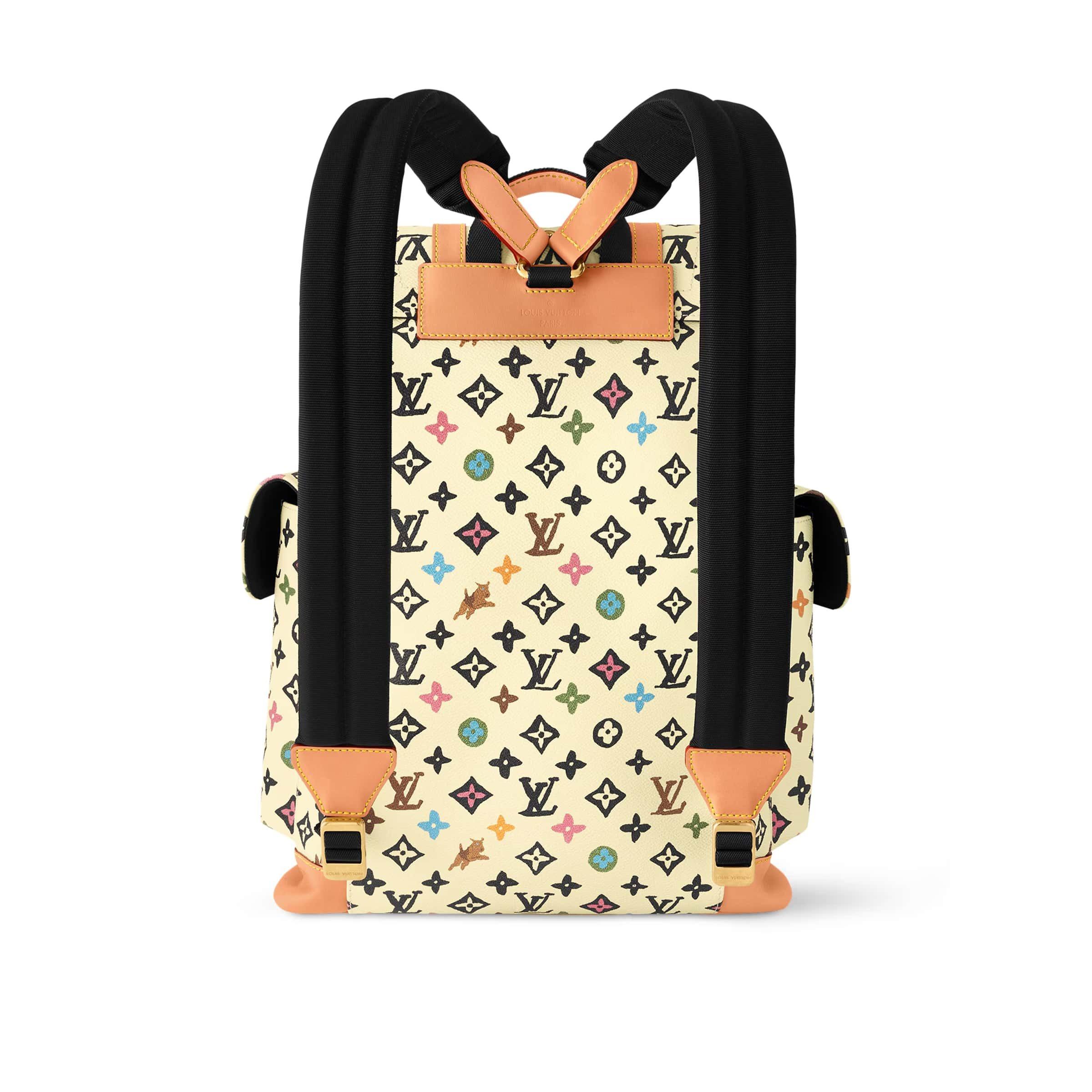 ルイヴィトン Louis Vuitton クリストファーMM リュック モノグラム ホワイト M25240